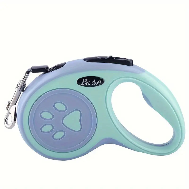Self- retracting dog/cat leash
