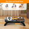 Anti- slip stainless steel bowl for cats & small dogs