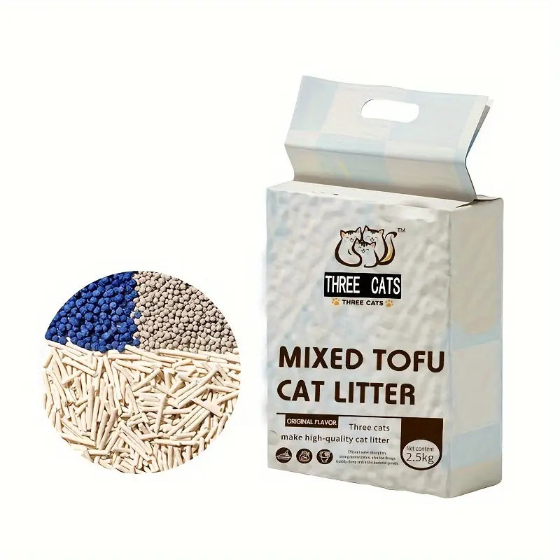 Cat litter from tofu 2.5kg/5.51lb