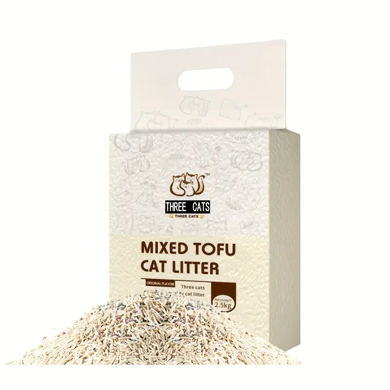 Cat litter from tofu 2.5kg/5.51lb