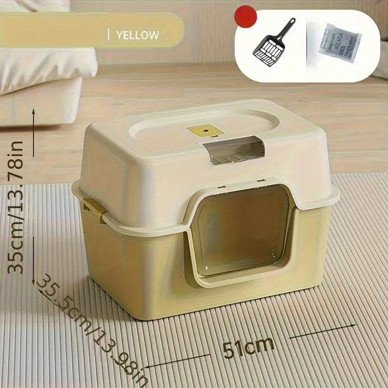 Sealed cat ice box with lid