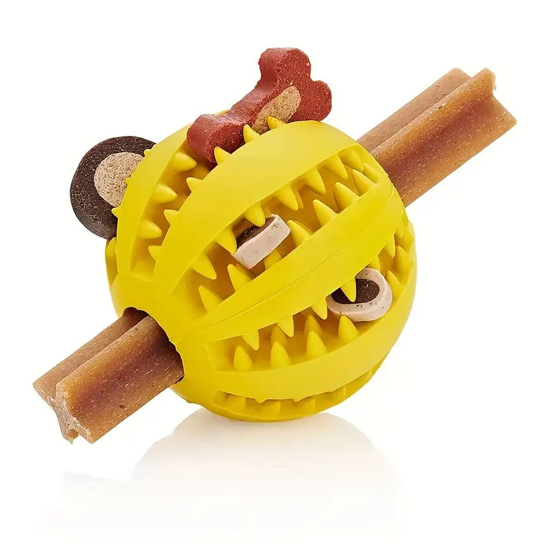 Dog food leak toy